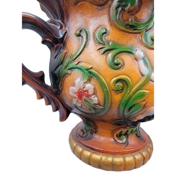 Resin Decorative Victorian Style Vase - Picture 4 of 10